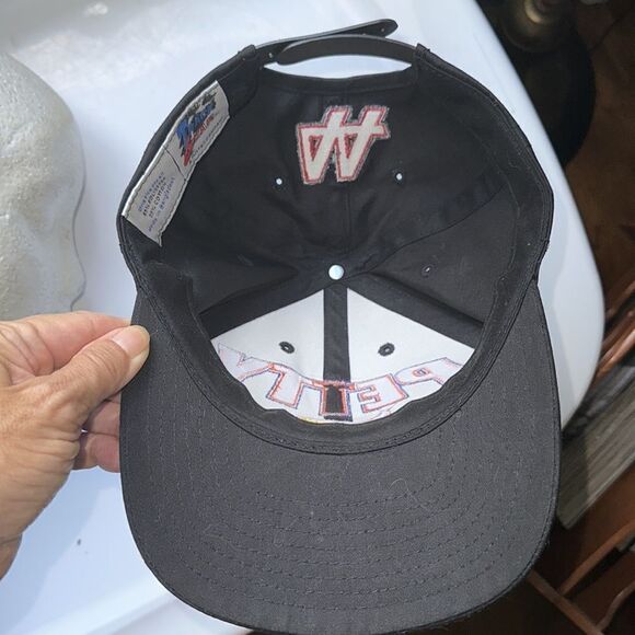 Signed Track Gear Petty Hot Wheels Mattel Racing 44 black snap back cap - Picture 6 of 7